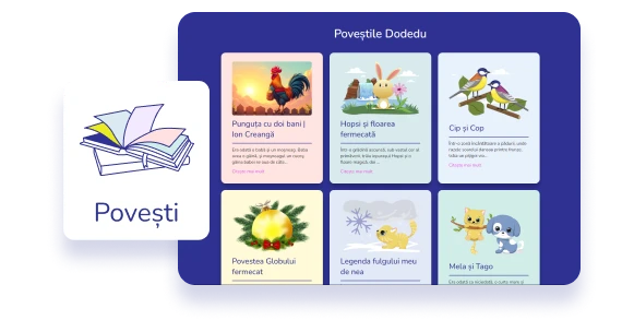 funcționalitate povești