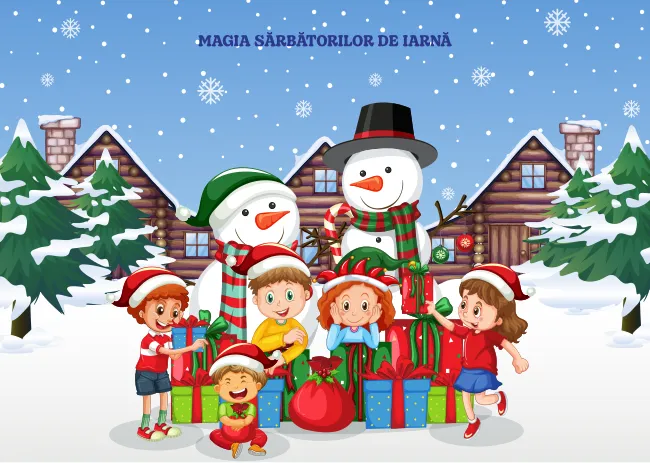 Planșă - Magia Sărbăttorilor de iarnă