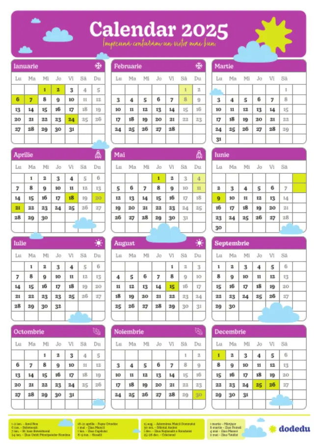 Calendar 2025 - A3