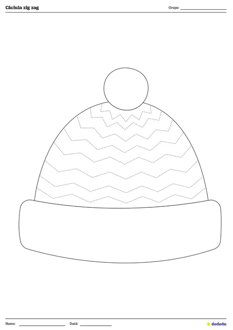 Fișă Căciula zigzag