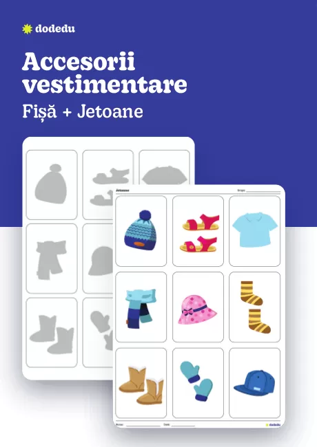 Accesorii vestimentare - Set Fișă +Jetoane