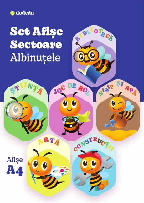 Set Afișe Sectoare - Albinuțele