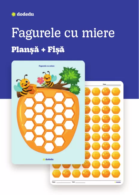 Fagurele cu miere - Set Plansă+Fișă