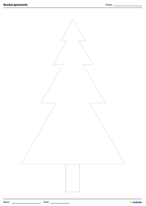 Fișă Bradul geometric