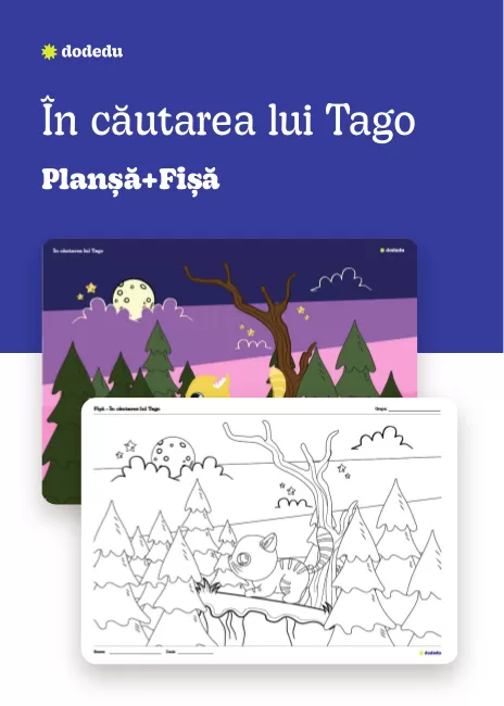 În căutarea lui Tago - Set Planșă+Fișă